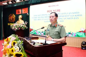 Tổng kết phong trào thi đua dân vận khéo và biểu dương mô hình, điển hình dân vận khéo của lực lượng Công an nhân dân