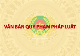 Văn bản quy phạm pháp luật liên quan công tác công an có hiệu lực thi hành và tổ chức lấy ý kiến trong tháng 7/2025