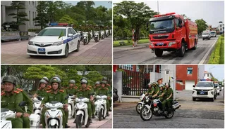 Công an Hưng Yên ra quân thực hiện cao điểm tấn công trấn áp, tội phạm