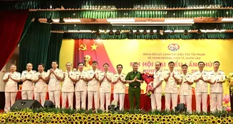 Thứ trưởng Nguyễn Ngọc Lâm dự Đại hội Đảng bộ Cục Cảnh sát điều tra tội phạm về tham nhũng, kinh tế, buôn lậu lần thứ II, nhiệm kỳ 2025 – 2030