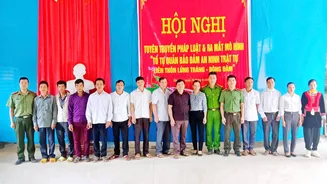 Thái Nguyên: Góp phần giữ vững ổn định xã hội, củng cố niềm tin của nhân dân