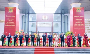 Khánh thành Trụ sở Bộ Công an, số 96 Nguyễn Du, phường Cửa Nam, thành phố Hà Nội
