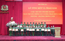 Tổng kết, trao giải Cuộc thi viết tìm hiểu 80 năm Ngày truyền thống lực lượng Tham mưu Công an nhân dân