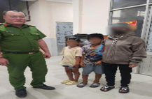 Cần Thơ: Công an phường Phước Thới kịp thời hỗ trợ 02 trẻ đi lạc về với gia đình