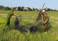Công an thành phố Quảng Ninh ngăn chặn tình trạng săn bắt, bẫy bắt chim trời