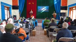 Công an tỉnh Thái Nguyên tuyên truyền pháp luật tại hai xã Sảng Mộc và Thần Sa