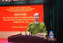 Đảng bộ Cục Cảnh sát điều tra tội phạm về tham nhũng, kinh tế, buôn lậu học tập, quán triệt văn kiện Đại hội đại biểu Đảng bộ Công an Trung ương lần thứ VIII và phát động phong trào thi đua “Ba nhất”