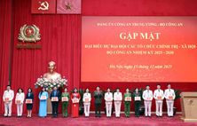 Bộ trưởng Lương Tam Quang gặp mặt đại biểu Đại hội các tổ chức chính trị - xã hội Bộ Công an nhiệm kỳ 2025 – 2030