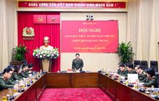 Rà soát tiến độ, chuẩn bị tổ chức tốt Lễ tổng kết "Chiến dịch Quang Trung" trong Công an nhân dân