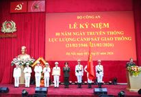 Traffic Police Force celebrates 80th founding anniversary