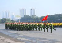 Lễ xuất quân và diễn tập phương án bảo đảm an ninh, trật tự Đại hội đại biểu toàn quốc lần thứ XIV của Đảng