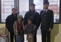 Cao Bằng: Công an xã Lý Bôn kịp thời giúp đỡ 02 cháu nhỏ dân tộc đi lạc trở về với gia đình