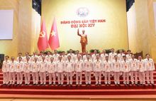 Đoàn đại biểu Đảng bộ Công an Trung ương đóng góp nhiều ý kiến vào các dự thảo Văn kiện trình Đại hội Đảng