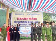 Ấm áp những ngôi trường “Sao Sáng” nơi biên giới 