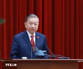 14th Party Central Committee unanimously elects comrade To Lam as General Secretary