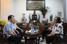 Bộ trưởng Lương Tam Quang thăm và chúc Tết gia đình các đồng chí nguyên lãnh đạo Bộ Công an