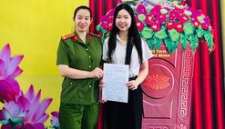 Tự hào lên đường thực hiện nghĩa vụ Công an nhân dân