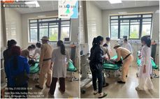 Cảnh sát giao thông kịp thời hỗ trợ đưa cháu bé sốt cao, co giật đi cấp cứu