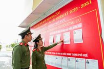 Công an thành phố Huế chủ động, sẵn sàng đảm bảo an ninh, trật tự ngày bầu cử