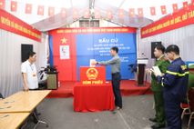 Trường Đại học Phòng cháy, chữa cháy hân hoan tham gia bầu cử Hội đồng nhân dân các cấp nhiệm kỳ 2026 – 2031