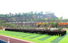 Bế giảng huấn luyện đầu khóa cho 552 học viên tuyển mới khóa D57 của Học viện An ninh nhân dân năm học 2025 - 2026