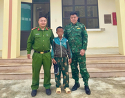 Vietnamese police help Lao child safely return home