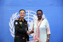 Deputy Minister Pham The Tung visits Head of MINUSCA