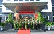 Thứ trưởng Lê Quốc Hùng thăm và làm việc với Trường Cao đẳng Cảnh sát nhân dân I