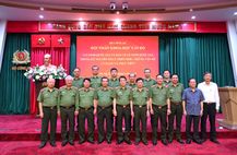 Hội thảo khoa học “An ninh quốc gia và bảo vệ an ninh quốc gia trong kỷ nguyên phát triển mới – Những vấn đề lý luận và thực tiễn”