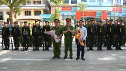 Công an tỉnh Cao Bằng tổ chức diễn tập xử lý tình huống cướp ngân hàng, bắt giữ con tin