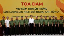 Phát huy truyền thống 80 năm lực lượng An ninh đối ngoại anh hùng