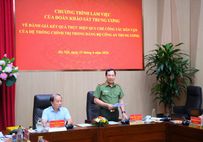 Đánh giá kết quả thực hiện Quy chế công tác dân vận của hệ thống chính trị trong Đảng bộ Công an Trung ương