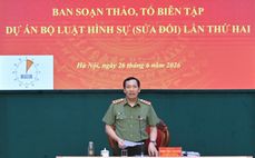 Thứ trưởng Lê Văn Tuyến chủ trì phiên họp lần thứ hai Ban soạn thảo, Tổ biên tập dự án Bộ luật Hình sự (sửa đổi)