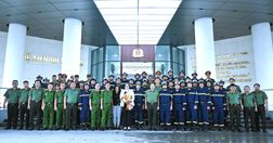 Bộ Công an xuất quân thực hiện nhiệm vụ cứu nạn, cứu hộ tại Venezuela