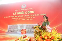 Trường Cao đẳng An ninh nhân dân I tổ chức Lễ khởi công Dự án xây dựng Nhà hiệu bộ, làm việc và Nhà Hội trường