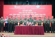Học viện Kỹ thuật và Công nghệ an ninh ký kết quy chế phối hợp với Tổng công ty Công nghệ - Viễn thông toàn cầu GTEL