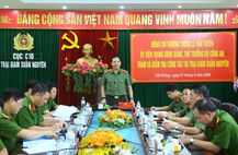 Thứ trưởng Lê Văn Tuyến thăm, kiểm tra công tác tại Trại giam Xuân Nguyên và Trại tạm giam số 2 Công an TP Hải Phòng