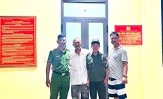 Quảng Trị: Công an phường Đồng Hới hỗ trợ cựu chiến binh bị lạc đường về với gia đình an toàn