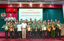 Lễ trao Giải thưởng Trần Quốc Hoàn lần thứ 2 cho các tác giả có công trình khoa học xuất sắc, tiêu biểu 
