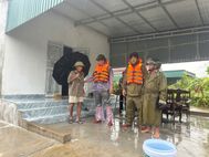 Công an tỉnh Hà Tĩnh chủ động ứng phó, hạn chế thiệt hại do mưa lũ