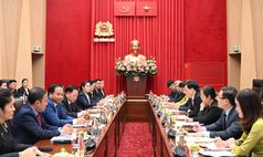 Youth and women’s organizations of Vietnamese and Lao MPS Offices strengthen exchanges