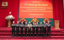 Phát huy truyền thống, hoàn thành xuất sắc nhiệm vụ gìn giữ hòa bình Liên Hợp Quốc