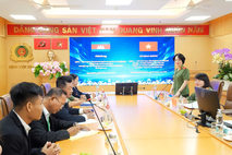 Đào tạo nghiệp vụ điều dưỡng cho cán bộ Bộ Nội vụ Vương quốc Campuchia
