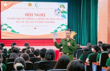 Tuyên truyền pháp luật về phòng, chống mua bán người và các tệ nạn xã hội cho hơn 1.000 học sinh, sinh viên