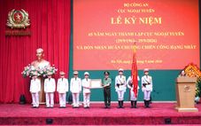 Cục Ngoại tuyến đón nhận Huân chương Chiến công hạng Nhất