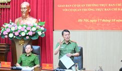 Hội nghị giao ban Thường trực Ban Chỉ đạo 57 Trung ương và các địa phương