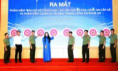 Ra mắt phần mềm “Bản đồ số, địa chỉ Công an cấp xã trên địa bàn tỉnh Nghệ An”, phần mềm “Quản lý tài sản” trong Công an Nghệ An