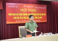 Triển khai xây dựng trường học phổ thông dân tộc nội trú liên cấp Tiểu học và Trung học cơ sở tại xã Pa Tần, tỉnh Lai Châu