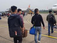 Two victims of forced labor return home