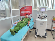 Công an xã vượt 70km kịp thời hiến tiểu cầu cứu bệnh nhân qua cơn nguy kịch